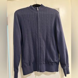 Callaway Ladies golf sweater in peacoat blue!